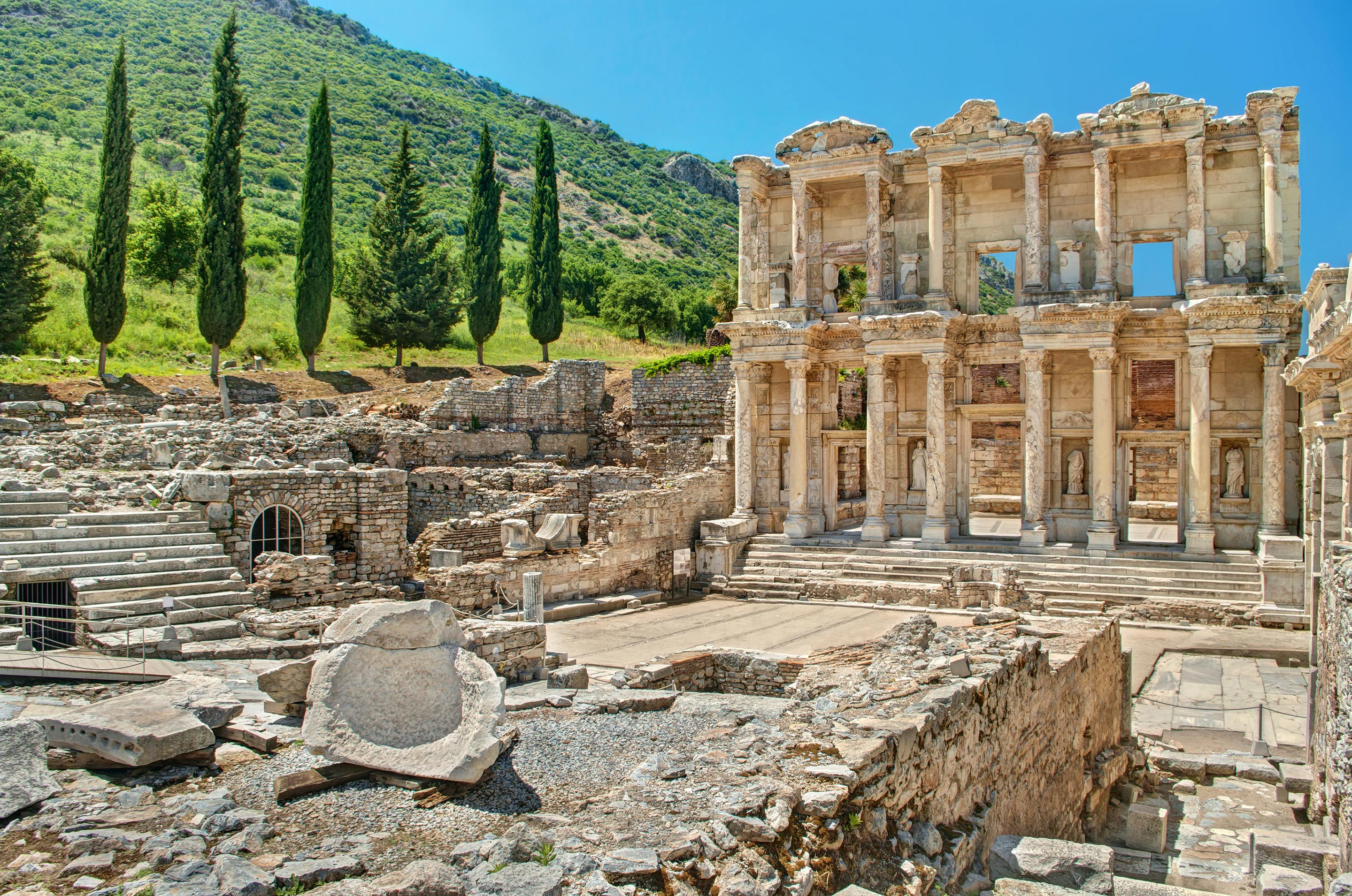 Ephesus (Kusadasi), Turkey, Ancient Celsus Library