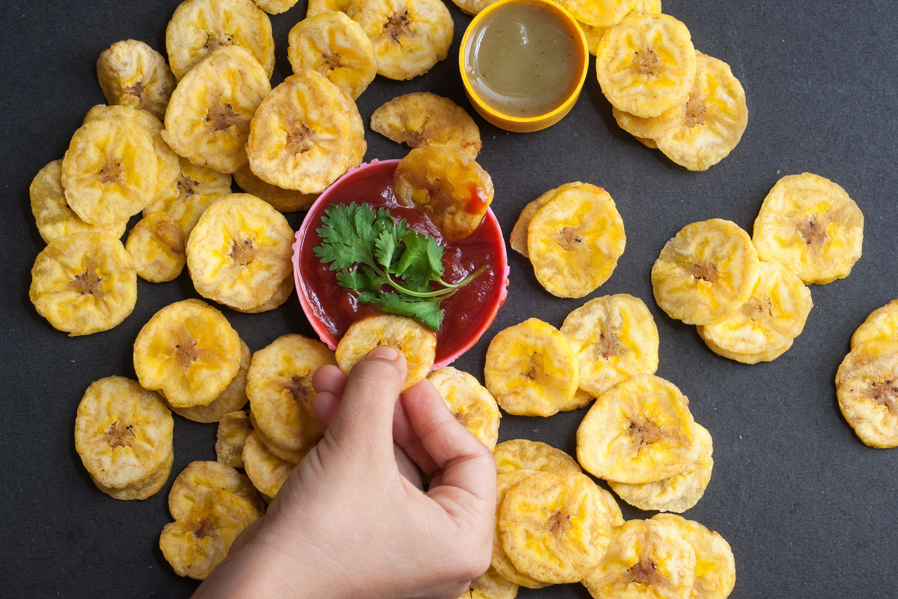 Frieds Plantains Salsa Chips