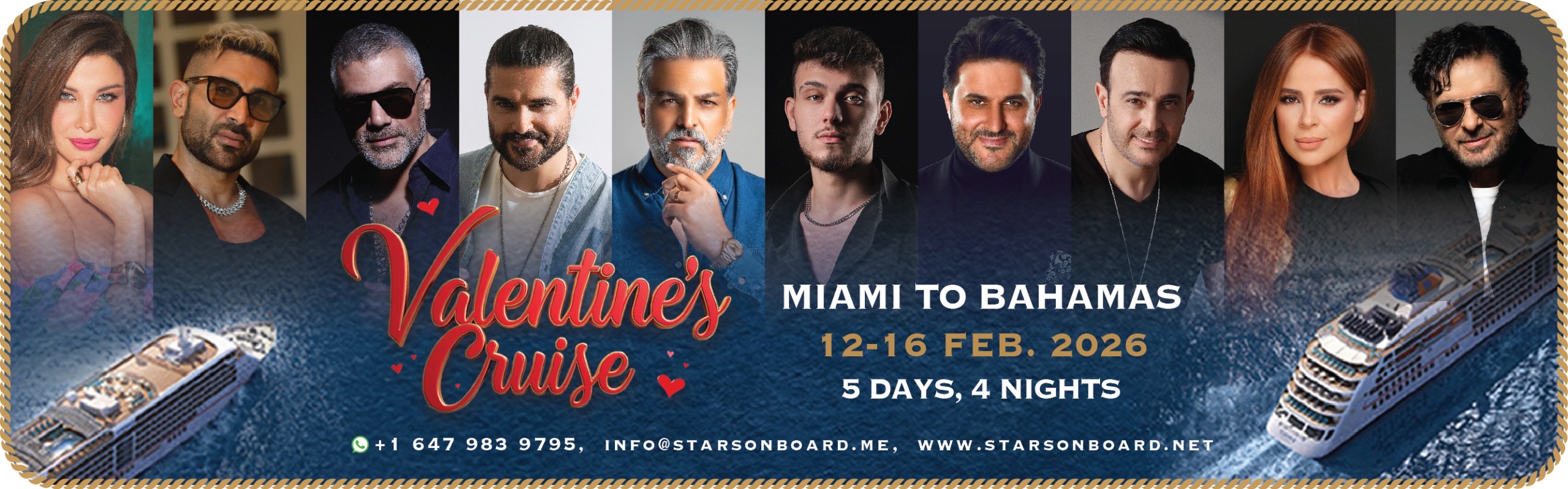 Stars Onboard Valentines Cruise 2026