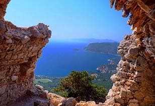 View of Rhodes